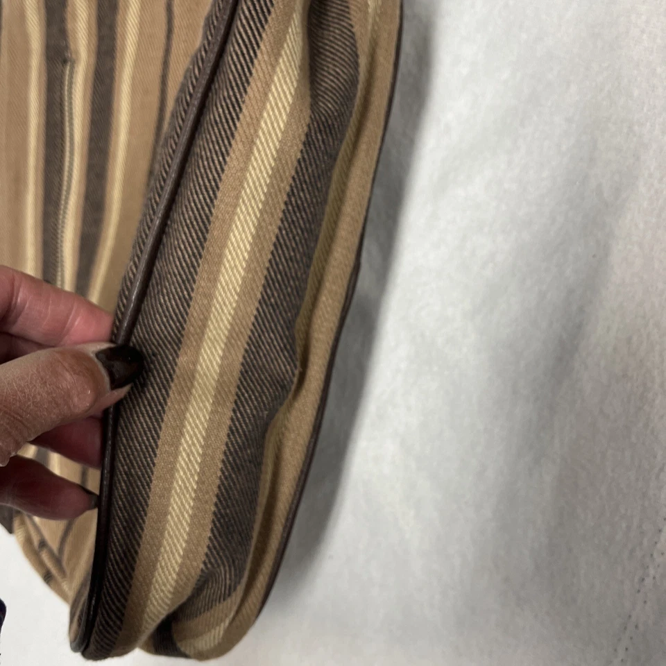 Cartera Bandolera Bella Taylor Tonos De Marrón 10 X 12 Correa Ajustable Foto 4 de 4