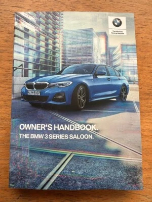 BMW 3 SERIES SALOON OWNERS MANUAL HANDBOOK G20 2018-2023 *DAMAGED* - Image 1 of 4