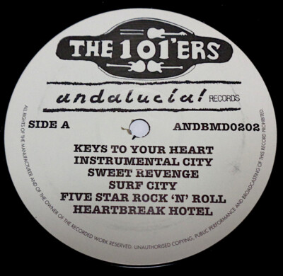 The 101ers US盤 joe strummer レコード　clash The 101ers Beat Dynamite Music Joe Strummer The Clash Vinyl