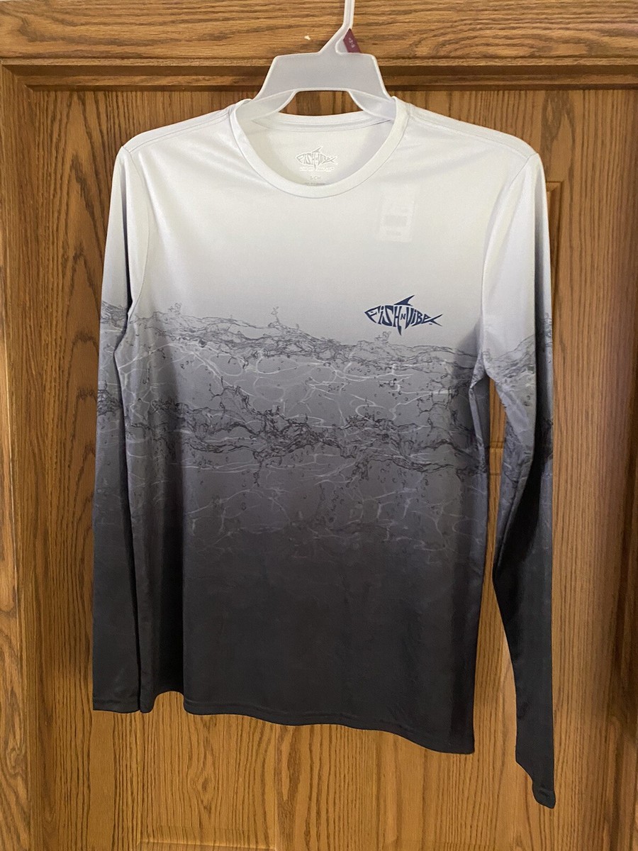 Fish n Vibe Men's Size SM, L Moisture Wicking Fishing Long