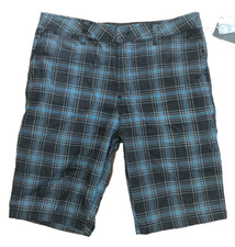 Univibe Boys Plaid Shorts Size 16 A4 