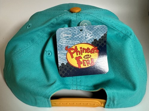 Perry The Platypus Phineas And Ferb Adult Adjustable Flat Bill Baseball Hat Cap - 第 4/8 張圖片