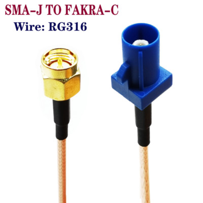Sma - j turn FAKRA - C antenna extension turn wiring communication RF jumper wir
