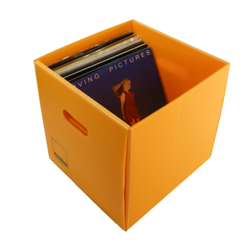 Vinyl LP Record Storage Box - 12" Vinyl Storage Case Super Strong - Picture 5 of 16