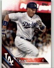 2016 Topps Update A.J. Ellis #US300 Los Angeles Dodgers