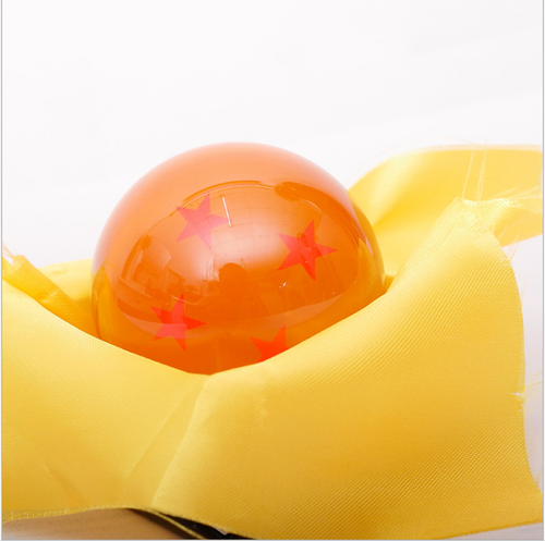 New Dragonball Z Dragon Ball Large 4 Stars Crystal Resin 3'' 7.6cm 1pc only - Picture 3 of 3
