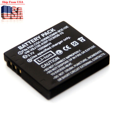 US Battery For BP-DC6 BP-DC6E BP-DC6U Leica C-LUX 2 C-LUX 3 CLUX 2 CLUX 3 Camera