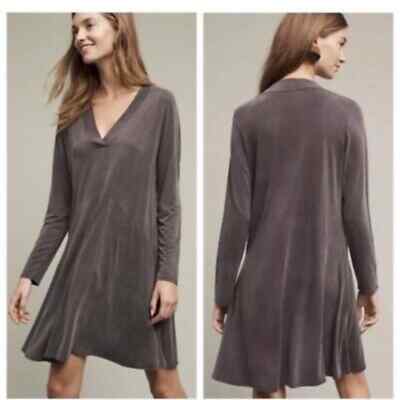 Anthro Dolan Cupro Gray Long Sleeve Swing Dress | eBay Anthro Dolan Cupro Gray Long Sleeve Swing Dress | eBay