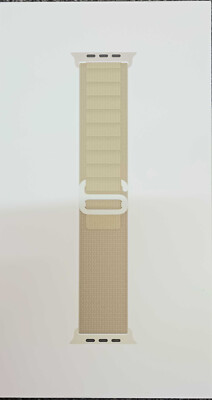 Genuine Apple Watch Band Alpine Loop (49mm) Olive - Large (Fits 165mm - 210mm)
