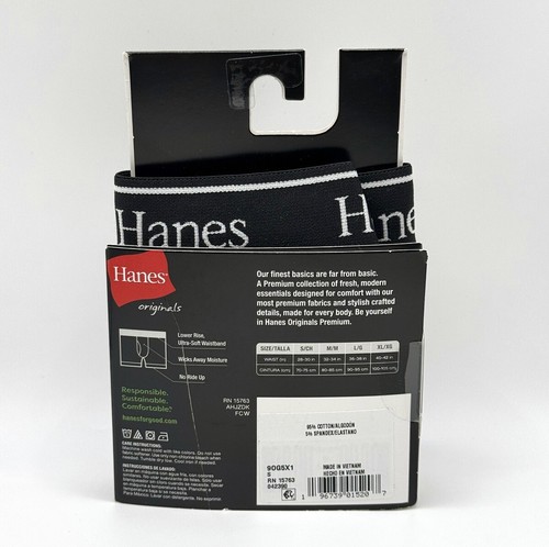 Hanes Originals Premium Men’s Stretch Boxer Briefs Modern Fit, 1-Pack Size S - Picture 12 of 15