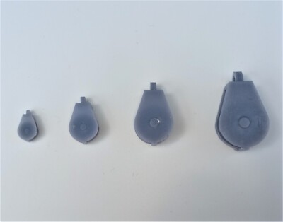 MMB Resin nicht funktionierender Einzelscheibenblock. Verschiedene Größen. 10 Stück.