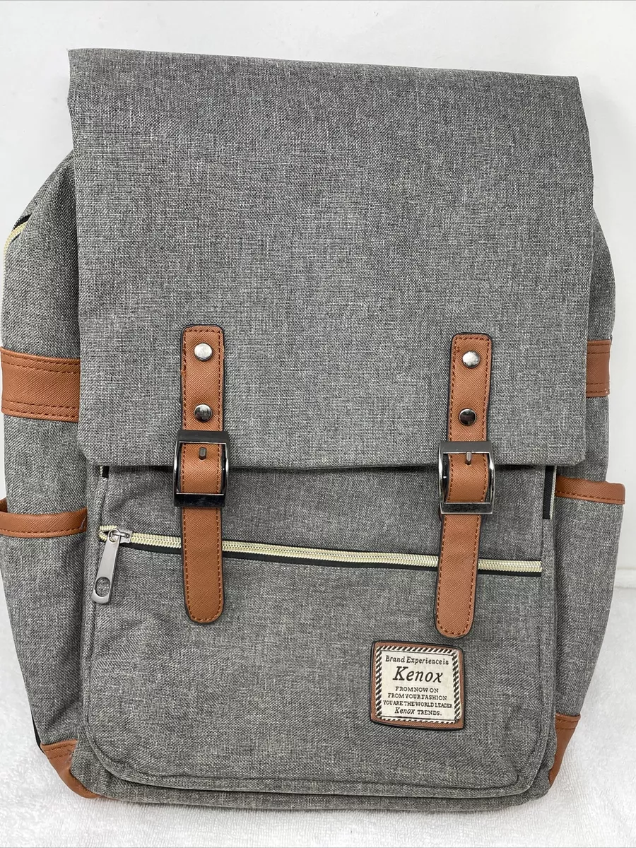 Kenox vintage laptop clearance backpack