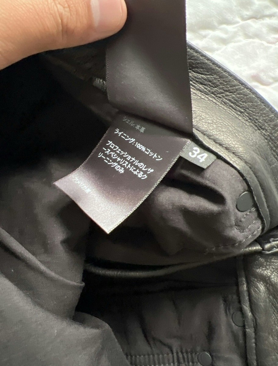 Vlone) Endless Denim Leather Pants | eBay
