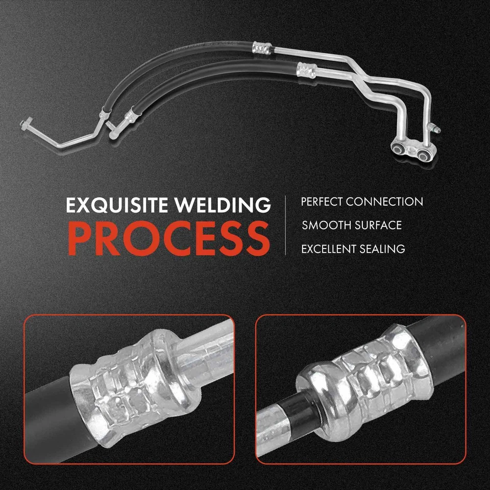 Conjunto de succión y descarga para Dodge Ram 1500 2500 3500 1998 1999-2002 GAS Foto 4 de 4