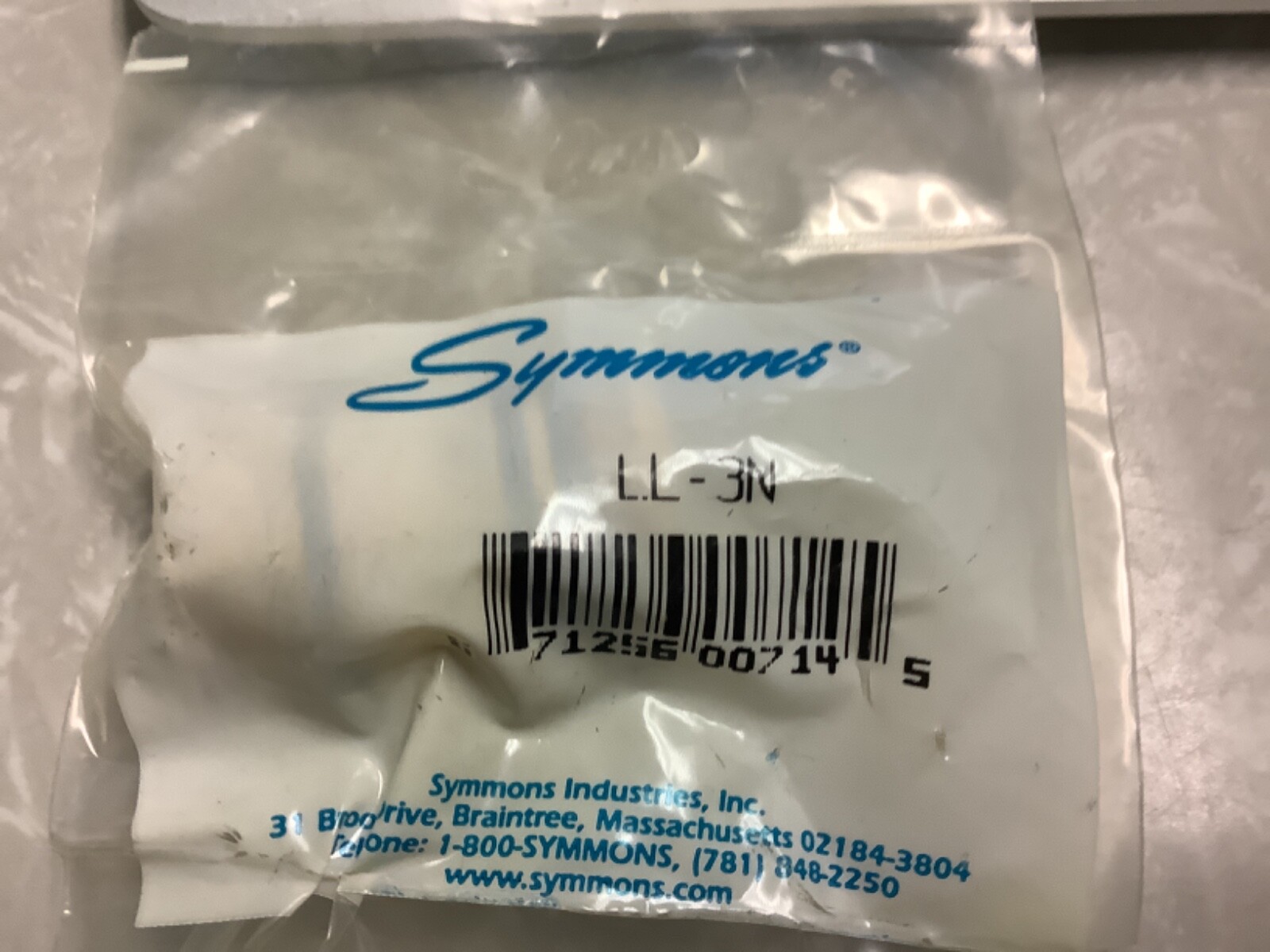 Symmons LL-3N Tub Shower Brass Upper Cartridge Housing Replacement