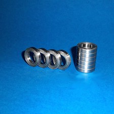 10 Kugellager 6701 / 61701 ZZ / 12 x 18 x 4 mm