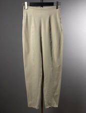 Marithe Francois Girbaud Womens Ivory Relaxed Wide Trousers Pants Sz US 29 EU 38