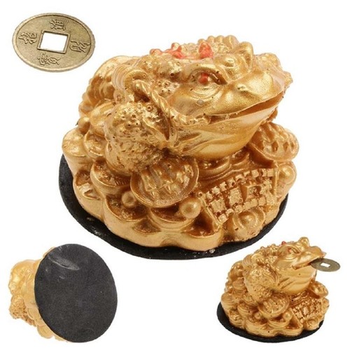 Feng Shui Geld Lucky Fortune Orientalische Chinesische Reichtum Frosch Kröte