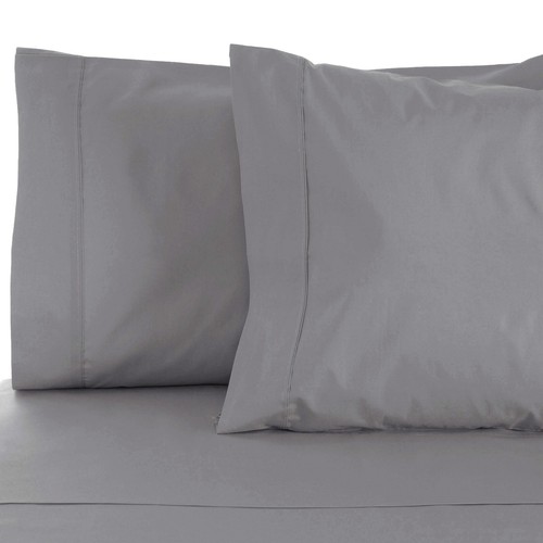 Juego de 2 fundas de almohada de mezcla de algodón macizo de 800 hilos - Imagen 16 de 39