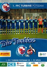 Frauenfußball 1.FFC Turbine Potsdam - 1.FC Köln 2015/2016
