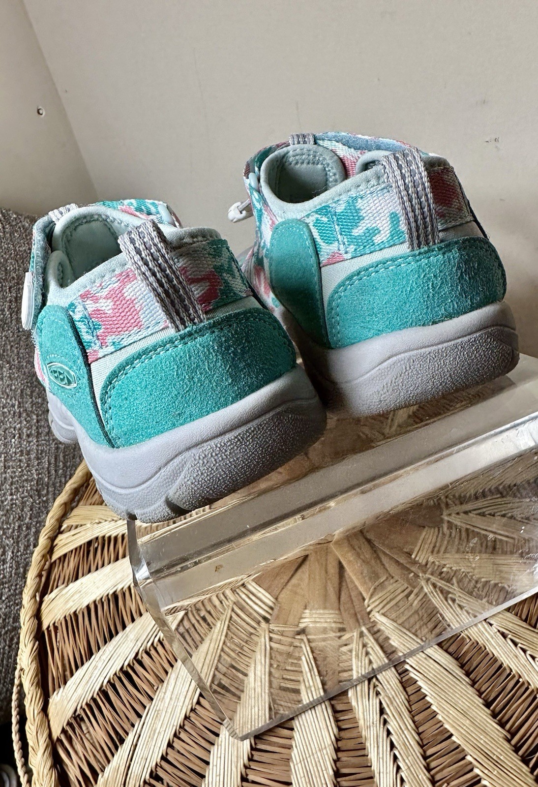 Sandali estivi Keen Newport H2 taglia 3 mimetici rosa glassa 1026267 spedizione veloce