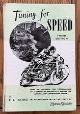 Tuning For Speed-PE Irving, 3rd Edition 1953 Vintage Hardback