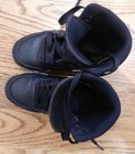Nike Air Jordan 1 Mid Black/White Football Cleats TD HF6883-001 SIZE Youth 13C — photo 3