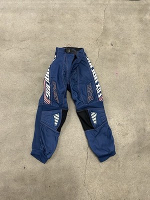 Fox Racing 180 Youth Motocross Pants Blue/White/Pink Dirt Bike Size 10-26