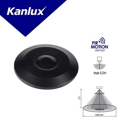 PIR Bewegungsmelder FLAT-B/B 2000VA Ø11,5 max 6,5m ZONA 37373
