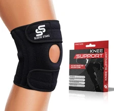 Sleeve Stars Knee Brace Support for Men Women Knee Pain Protection Wrap