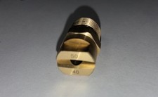 Brass Flat Fan Spray Tip Nozzle 3/8" NPT