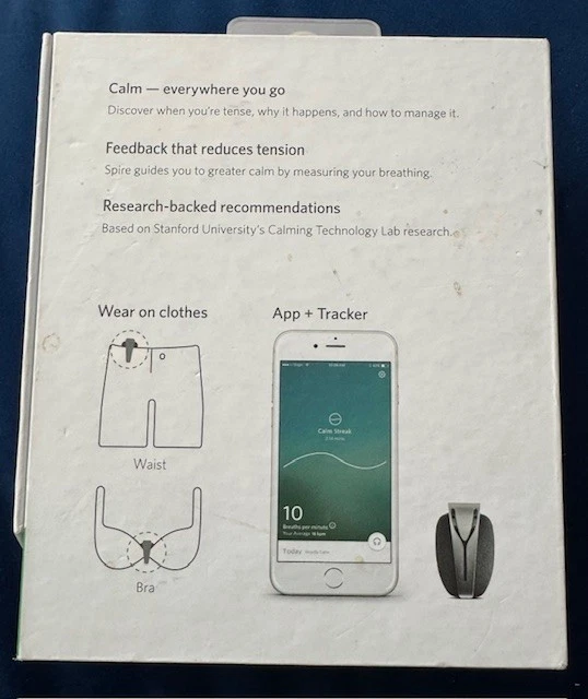 Discover Calm Spire Rastreador de Actividad Mindfulness iPhone Apple Watch Compatible Foto 4 de 4