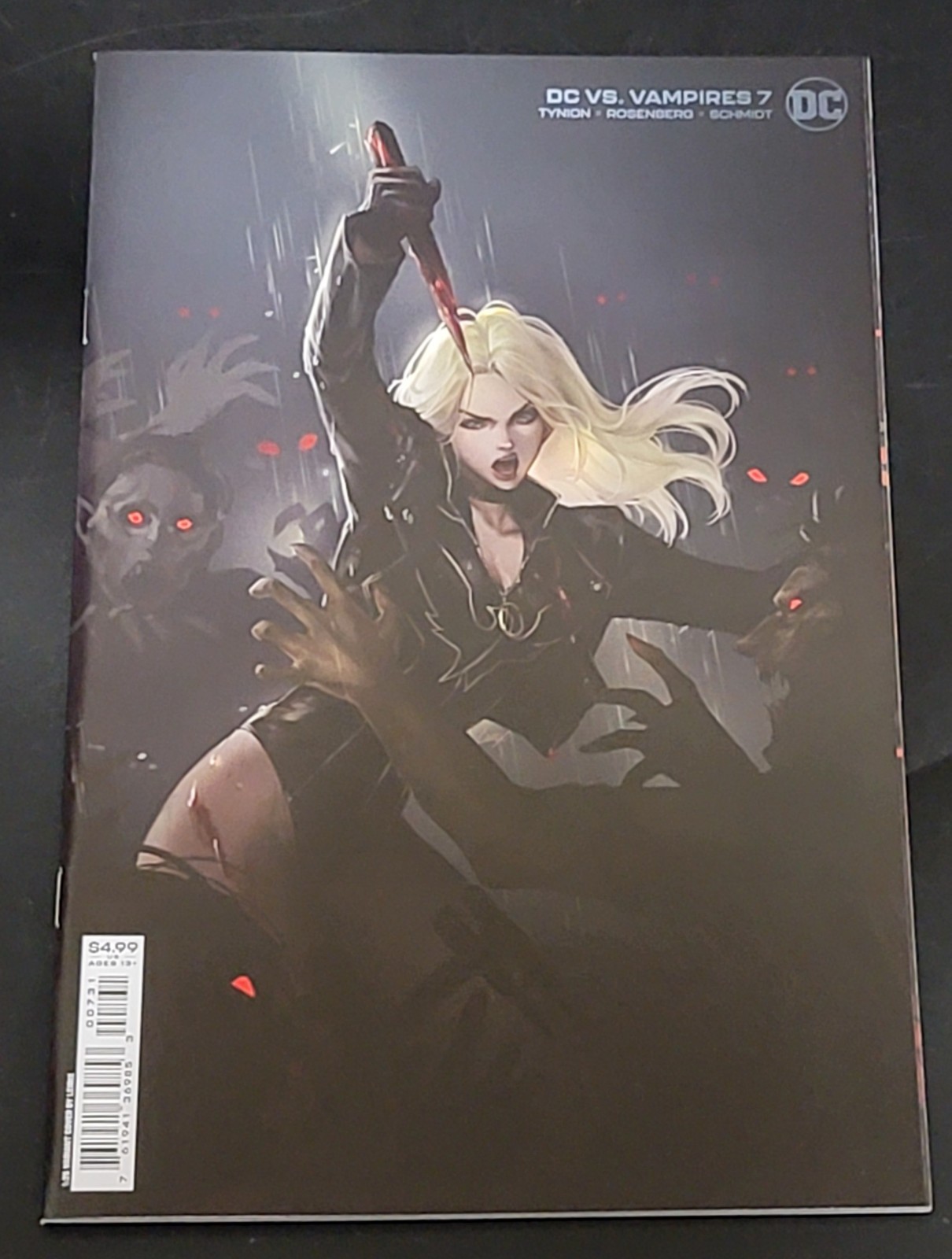 DC VS Vampires (2021) #7 Lesley Leirix Li 1 In 25 Variant Cover Schmidt Art NM