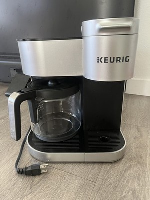 Keurig K-Duo 5100 Coffee Maker Single Serve K-Cup & 12-Cup Carafe -Working