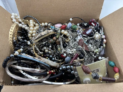 VINTAGE MODERN Costume Jewelry Lot OVER 5 LBS Variety YOU SORT Sell SOME SIGNED