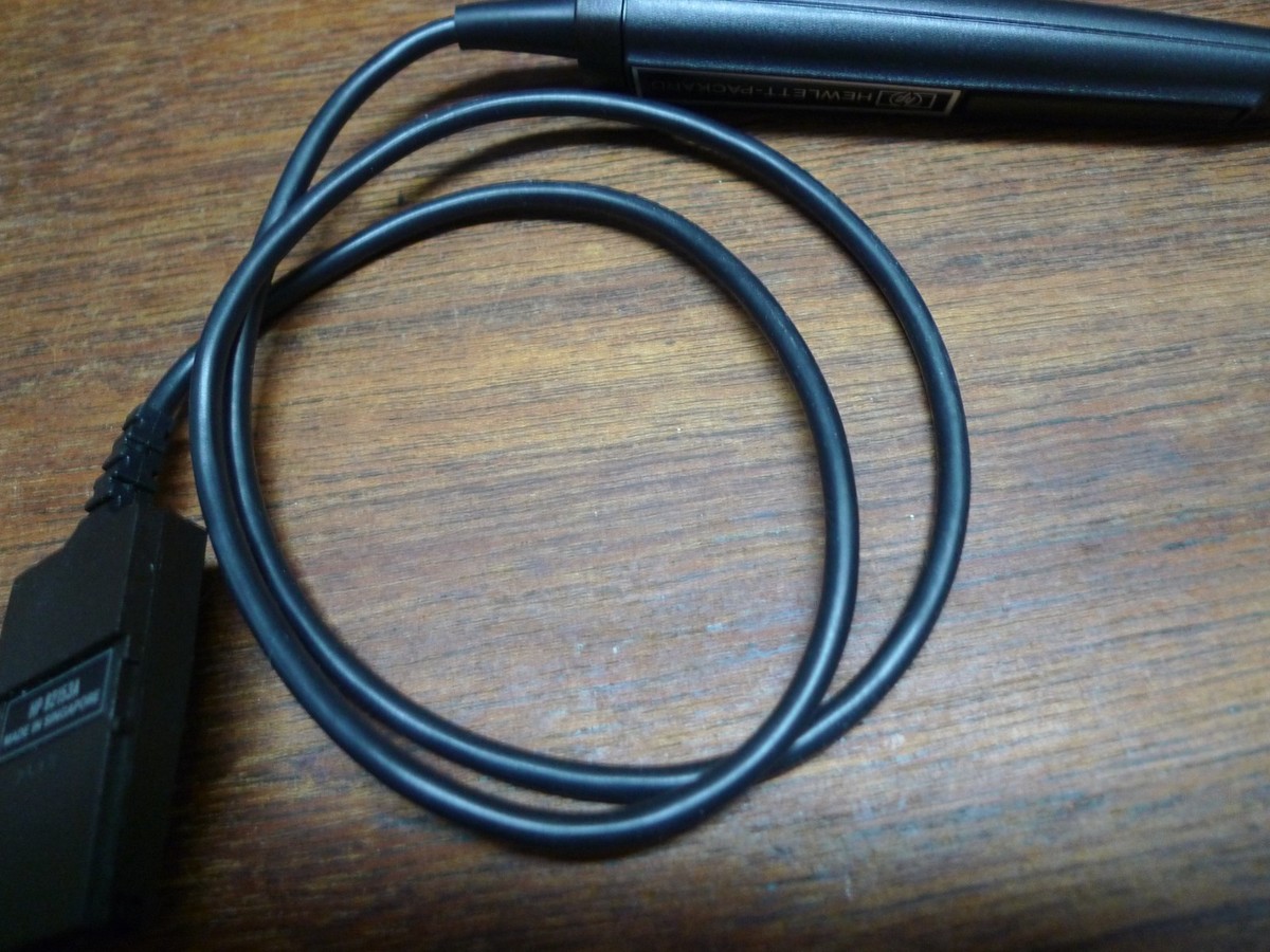 HP 82153A OPTICAL BARCODE WAND FITS HP-41CX HP-41CV HP-41C WORKS