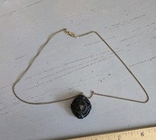 Vintage Royal Irish Constabulary Pendant Necklace Goldfilled Chain 16 Inches