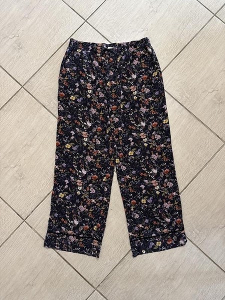 Women Julie Fagerholt Trousers Black Silk 40 / L /