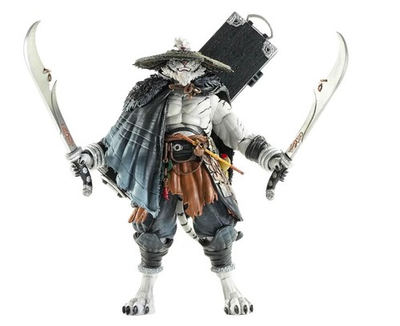 #ad Furay Planet MU FP003W 1 12 White Tiger Hermit Master Weng Action Figure Model $78.85
