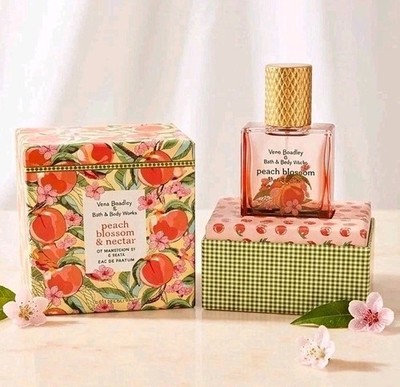 Bath & Body Works Vera Bradley Peach Blossom & Nectar Eau De Parfum 1.65 Fl Oz