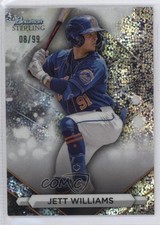 2023 Bowman Sterling Prospects Speckle Refractor 8/99 Jett Williams #BSP-57 g1k