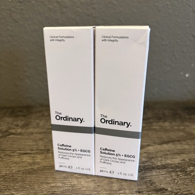 2 pk The Ordinary Caffeine Solution 5 EGCG - 30ml New