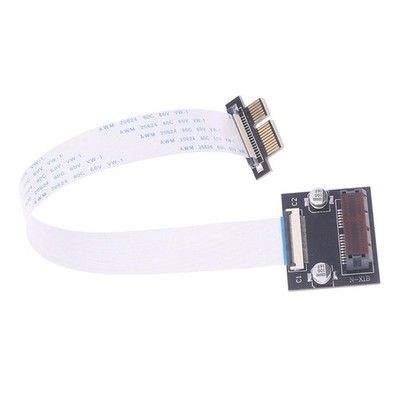 Flexible PCIe X1 Extension Cable 90 Degree Angled Design for PC Systems
