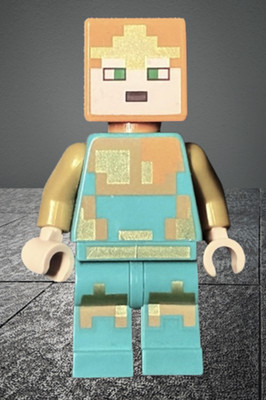 Lego  Minifigur min129, Minecraft, Royal Warrior The Ice Castle Fantasy König