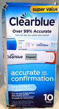 Clearblue Pregnancy Early and Digital Pregnancy Tests 10 Tests