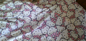 Hello Kitty 2025 Sanrio Top Sheet FULL Size Flat Sheet Oeko Tex New w/o Tag