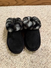Ugg Leopard Slippers Black Size 5
