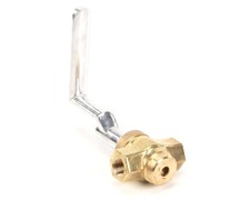 Town Food Service 3/8F X 3/8F Npt Brass Gas Valve W/L Handle 226102F-2 - Free