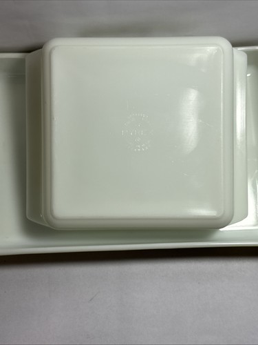 Pyrex #933 & #922 Crazy Daisy Spring Blossom Lasagna Casserole Cake Dishes USA - Picture 5 of 13