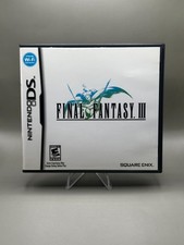 Square Enix Final Fantasy III Nintendo DS 2006 NTSC-U/C Complete in Box CiB